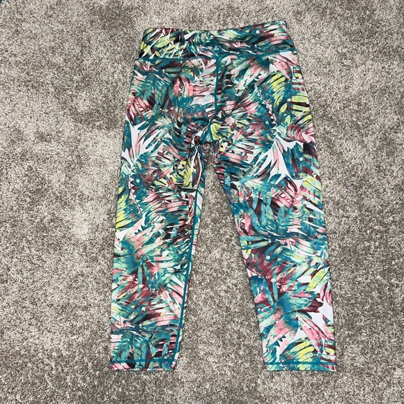 PRANA PALM LEAF LEGGINGS SIZE MEDIUM - Picture 3 of 7